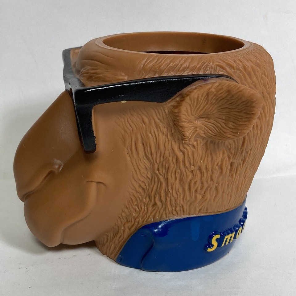 VTG Joe Cool Camel Coozie Can Beer Soda Holder Koozie Cigarette Smooth