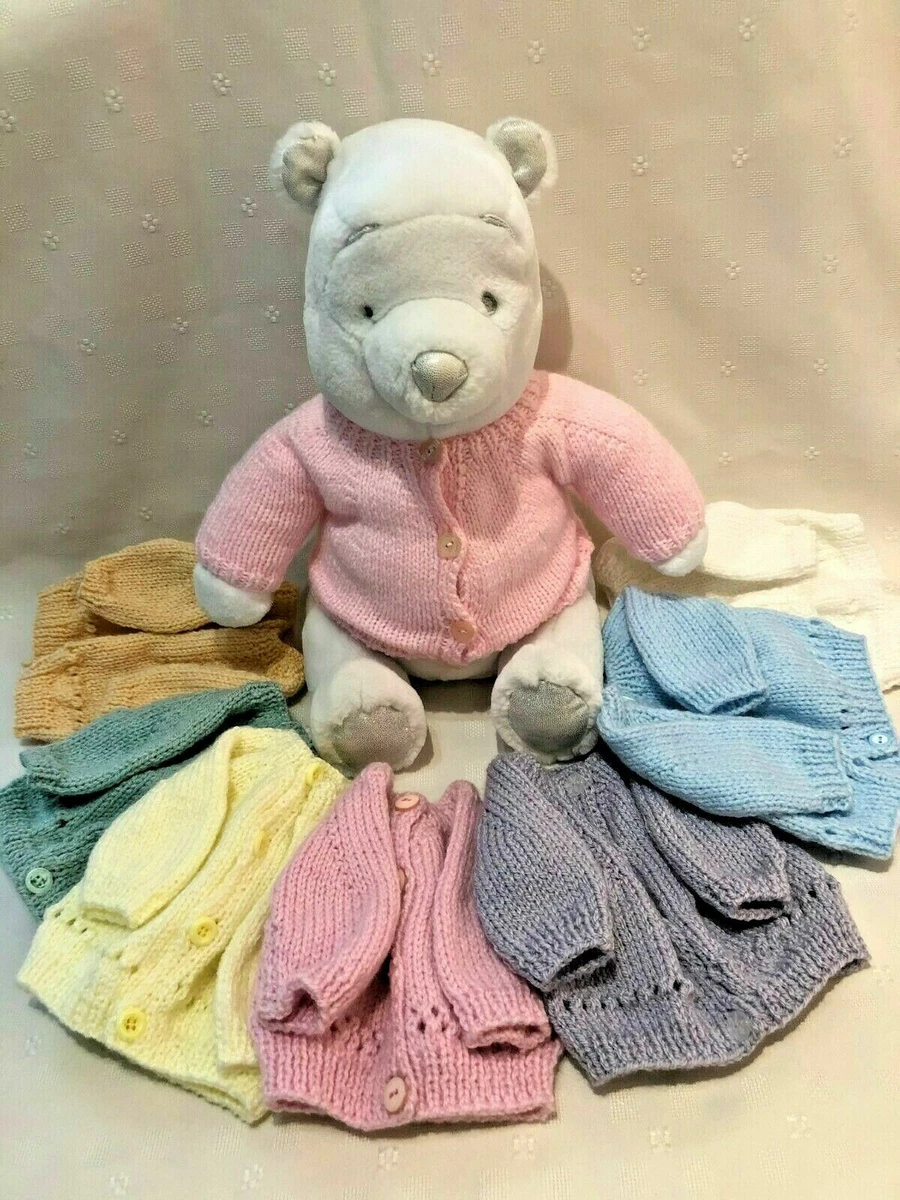 Hand knitted sales baby cardigans ebay