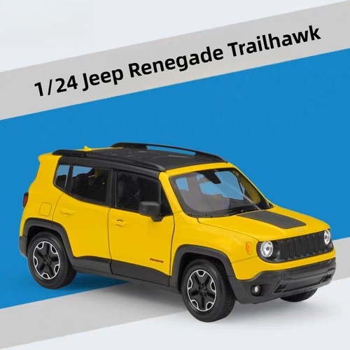 1:24 Scale Jeep Renegade Trailhawk Metal Car Model Toys Ornament GIFT IDEA - Picture 16 of 17