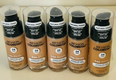 REVLON COLORSTAY  24 HRS NATURAL FINISH SPF 20   NORMAL/DRY SKIN  CHOOSE COLOR