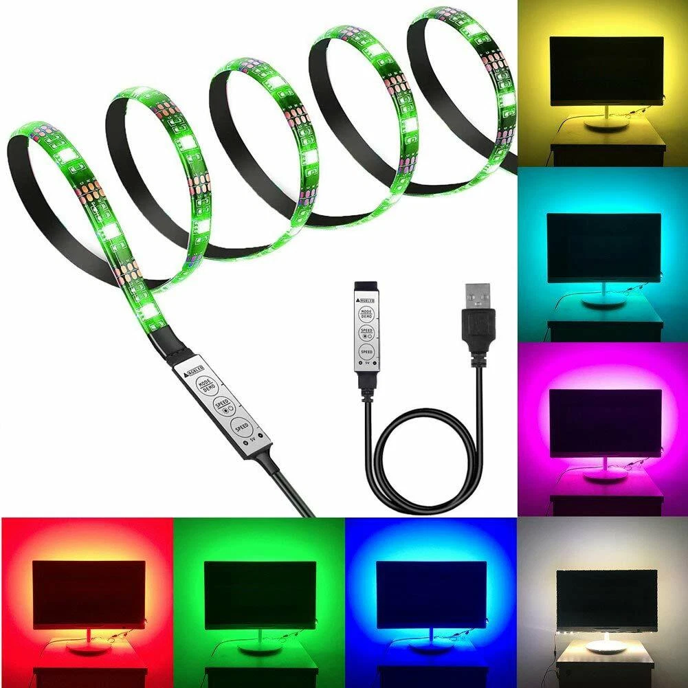 Usb led light strip with remote deals