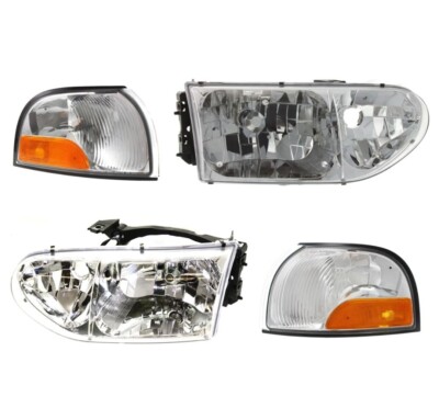 Front Headlights + signal Headlights For Mercury Villager 2000