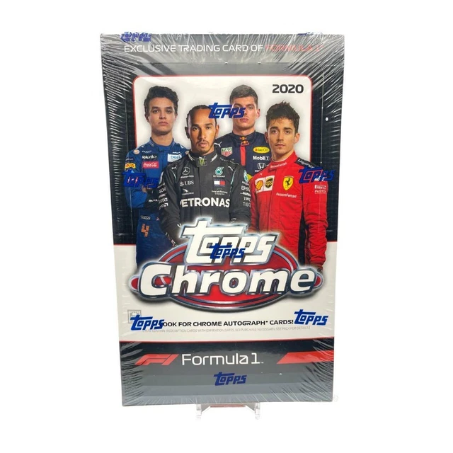 2020 Topps Chrome Formula 1 F1 Racing Hobby Box