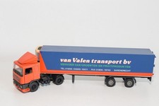 B19 1:50 TEKNO DAF 95 TRUCK WITH TRAILER VAN VALEN TRANSPORT NMINT COND.