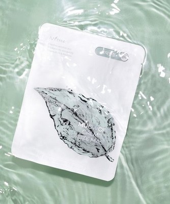 ISNTREE Mugwort Calming Gauze Mask 10 Sheets Korean Facial Mask
