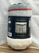 Pendleton Ultra Soft Plush Throw Saltillo Stripe New 1796191 50  x70  