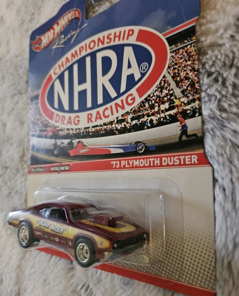 Hot Wheels NHRA Championship Drag Racing '73 Plymouth Duster Real Riders 2012 Foto 3 de 4