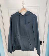 Reebok Identity Small Logo Hoodie Boundless Green Size Medium Fleece Classic Fit