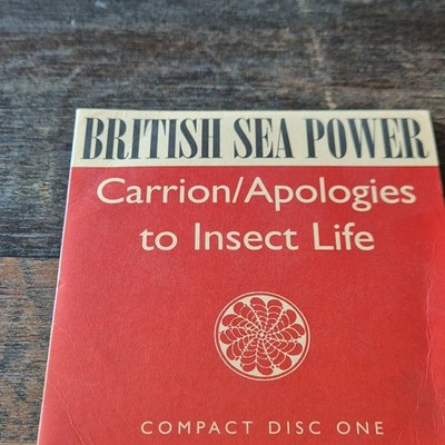 British Sea Power - Carrion/Apologies to Insect Life Promo CD Single, sign.