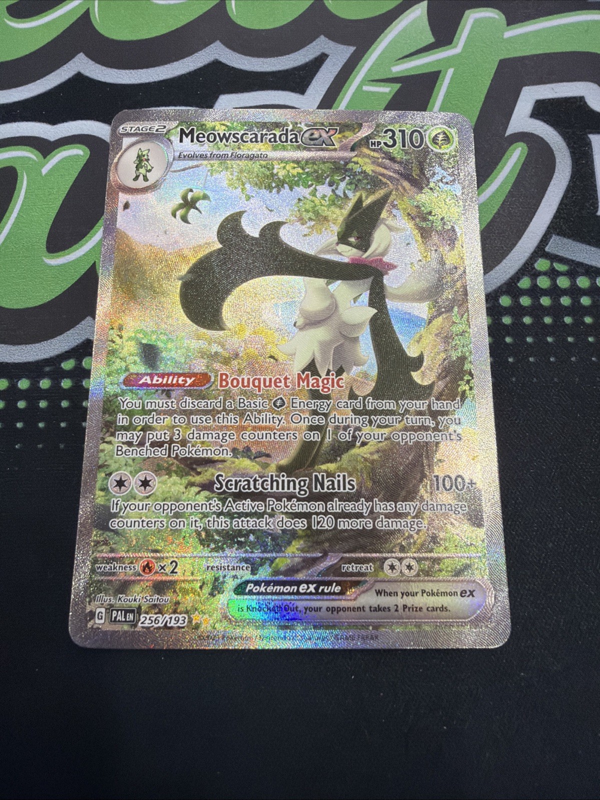 Meowscarada EX 256/193 Paldea Evolved