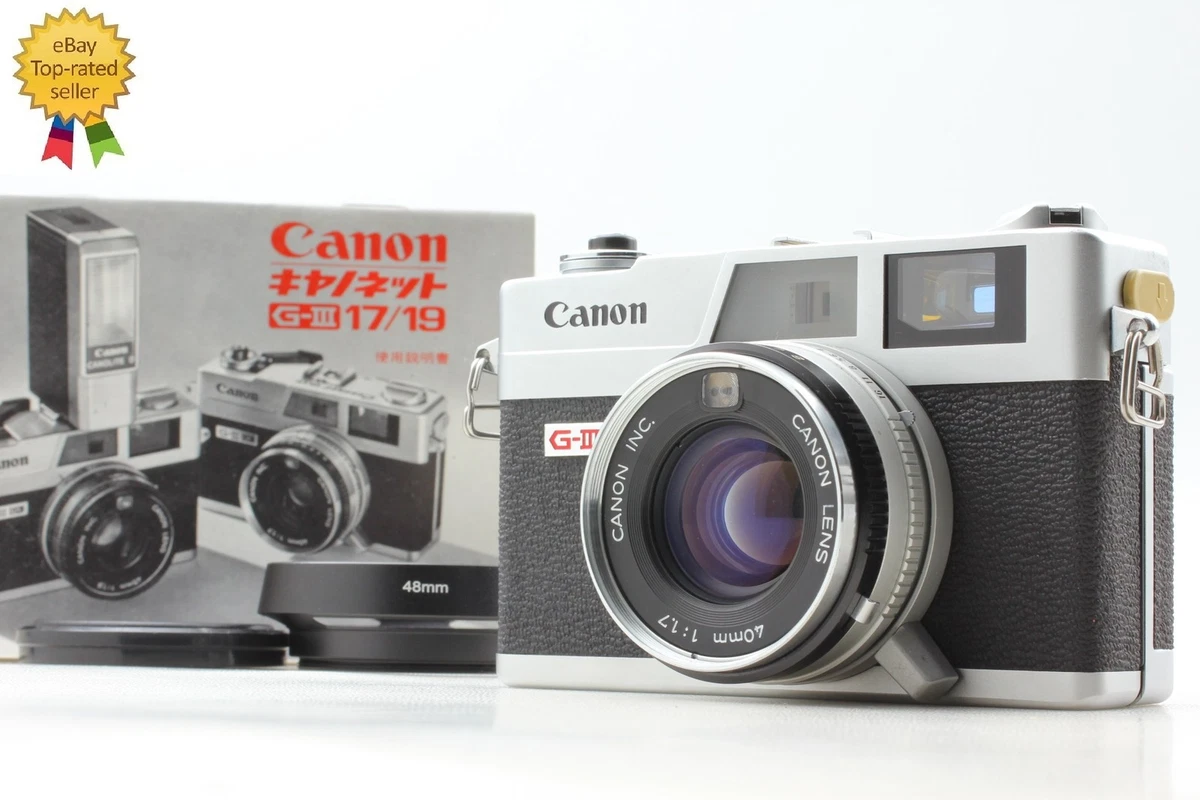 25+ Canon Canonet QL17 GIII Film Cameras for sale | Updated Oct 2026