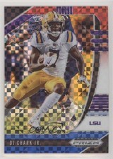 2020 Panini Prizm Draft Picks Red White & Blue Prizm 57/99 DJ Chark Jr #38 0kb5