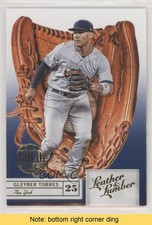 2019 Panini Leather & Lumber Gloves Embossed Gold Proof Gleyber Torres READ 0f4
