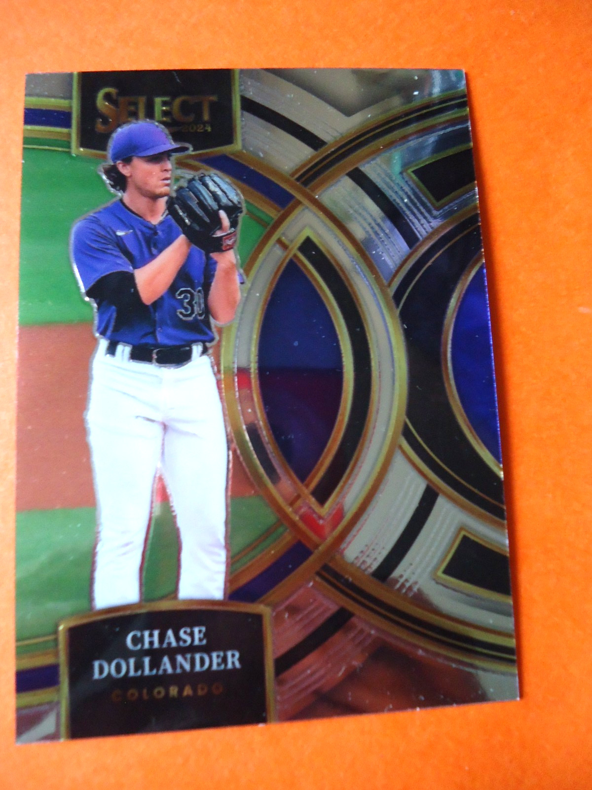 Chase Dollander - 2024 Panini Select Baseball card #99 - Colorado Rockies - P