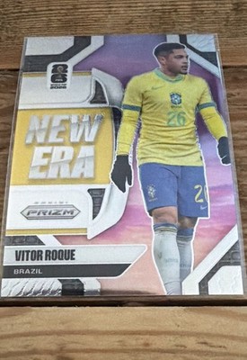 2026 Panini Prizm Fifa World Cup - New Era Vitor Roque #17 Brazil Soccer Card