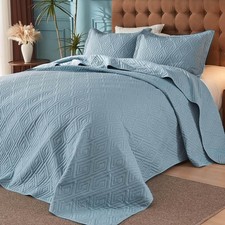 Colchas King De Gran Tamaño 128x120 Cama Ajustable Dividida/Extra Grande/Alta Cal