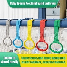 Baby Toys Motor Skills Development Ergonomic Playpen Pull Up Rings for Infants