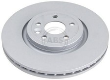 2x A.B.S. Coated Disque de frein Avant pour LAND ROVER Range Rover Velar (L560)