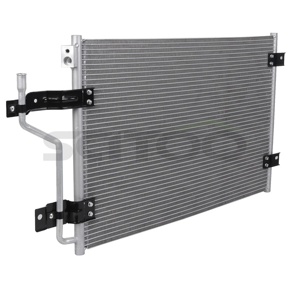 Car Radiator and A/C Condenser Fits 1998 1999 2000 01 02 Dodge Ram 2500 Ram 3500 - Image 3 of 4