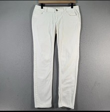 Vintage Paris Blues Jeans Womens 7 White Slim Low Rise Comfort Classic Trendy