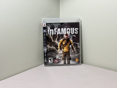 Sony Playstation 3 inFAMOUS Video Game Complete In Box + Manual PS3