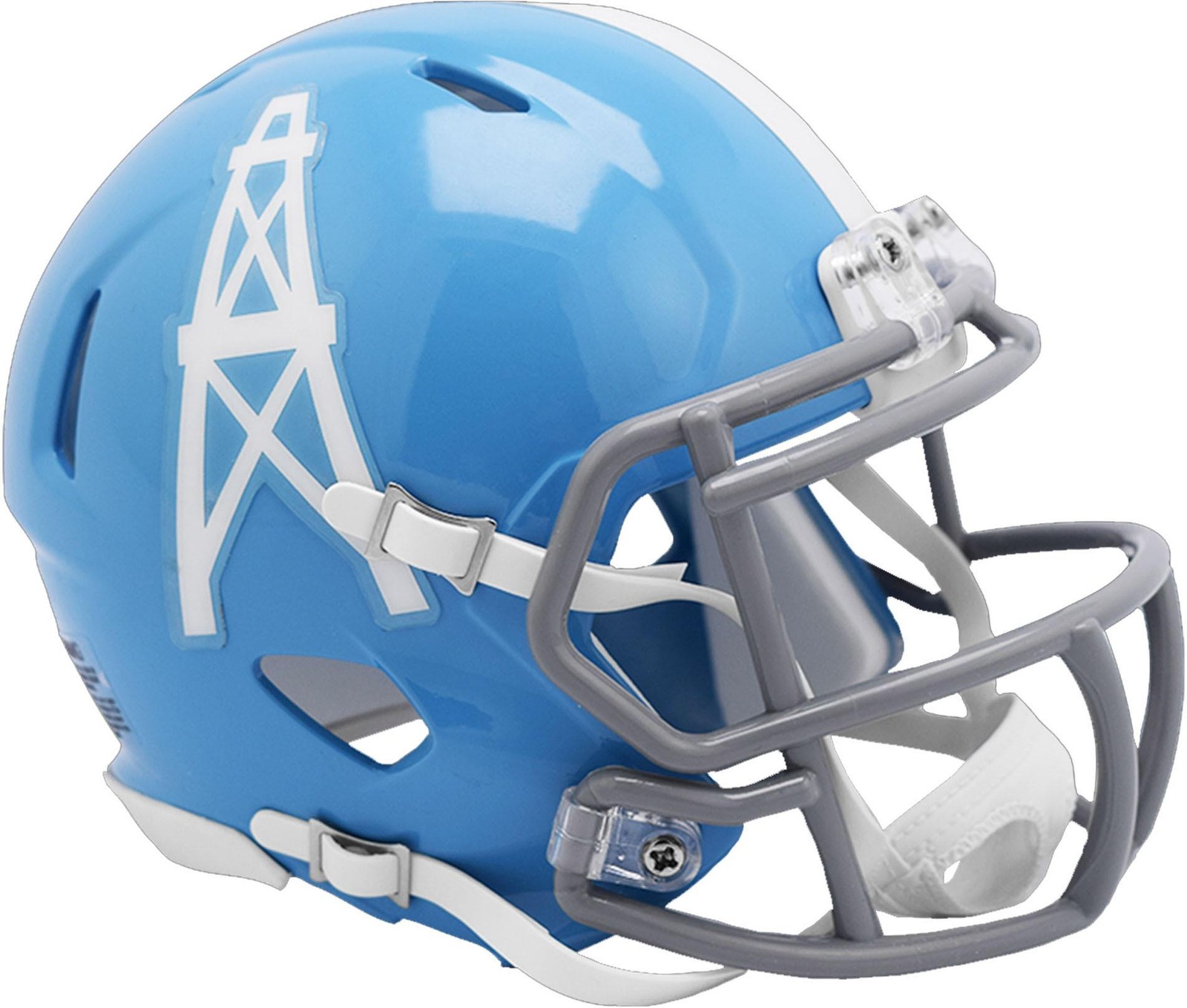 Houston Oilers Riddell 1960-1962 Throwback Speed Mini Helmet