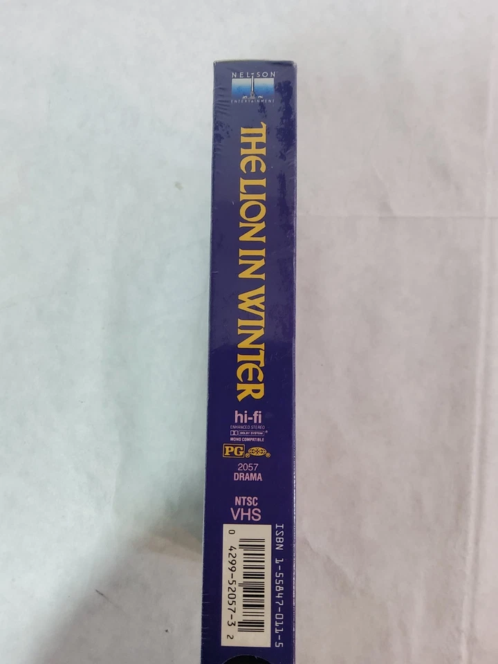The Lion In Winter New Sealed VHS Tape With Watermarks Rare - Image 4 of 4