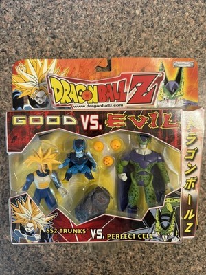 Dragon Ball Z Good VS Evil SS2 Trunks vs Cell Jakks Pacific DBZ
