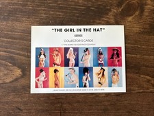 GIRL IN THE HAT complete set of 12  cards. Bunny Yeager, H.M. Nils (1995) MINT