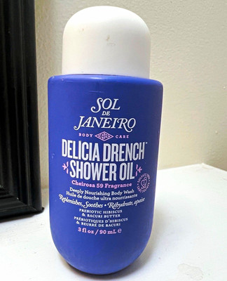 Sol de Janeiro Delicia Drench Hydrating Shower Oil Cheirosa 59, 3 fl oz