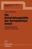 Die Entwicklungshilfe Der EuropäIschen Union Viola Kaltefleiter