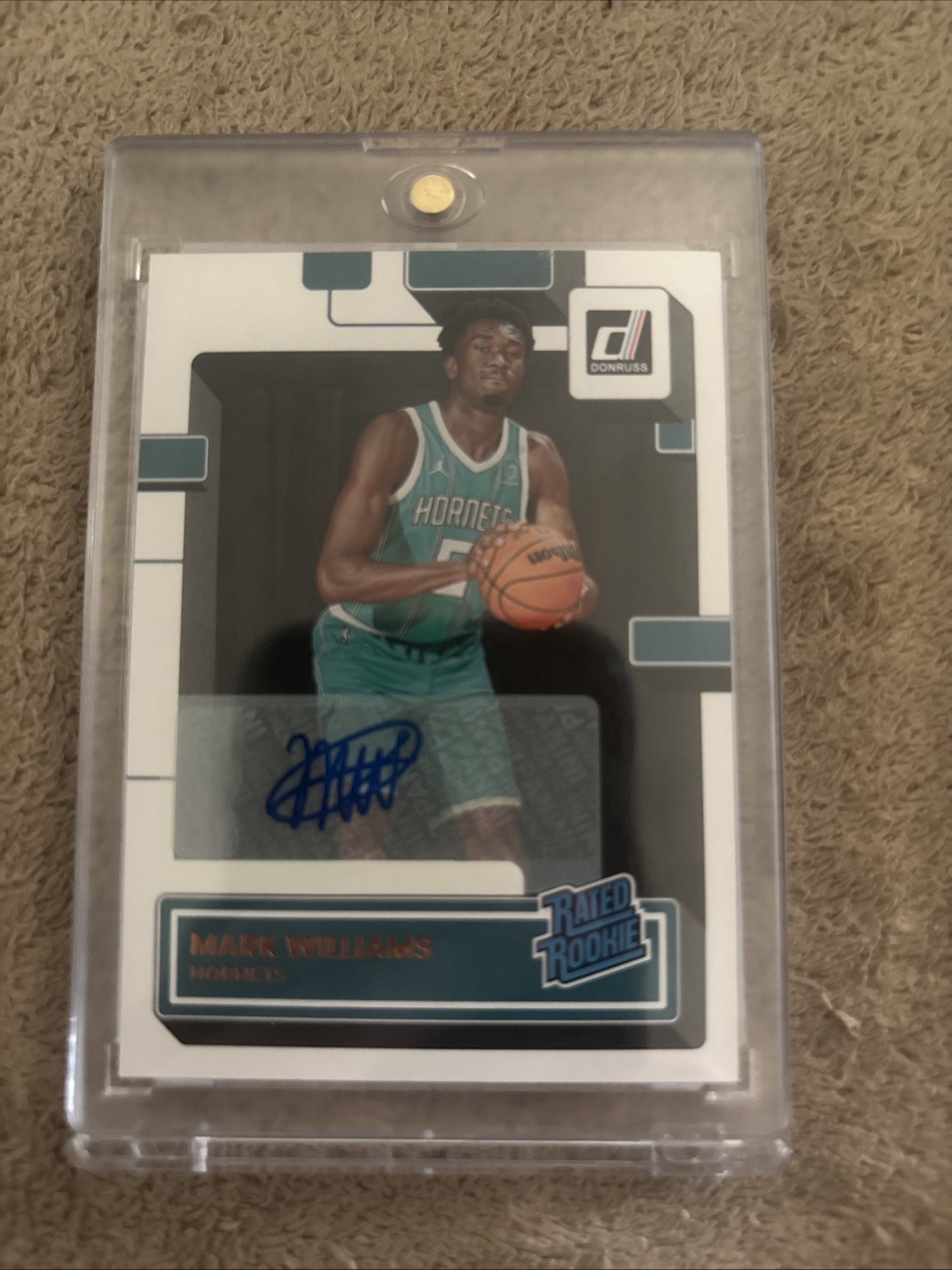 2022-23 Panini Donruss - Rated Rookie Mark Williams #215 Signatures (AU, RC)