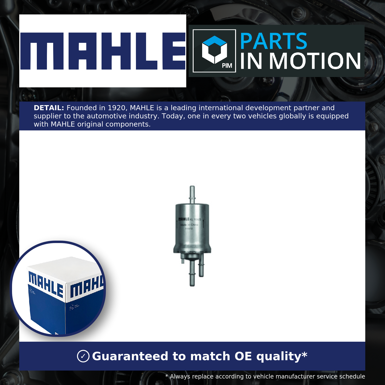 4x ✅Fits FILTRY KNECHT / MAHLE KL 156/3 FUEL FILTER Audi, Skoda, VW ⭐UK Seller⭐ - Image 8