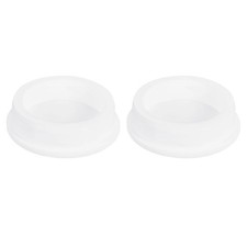 2Pcs White Plug Holes Rubber Button Plug for 57-58.5mm/2.24-2.22" Hole