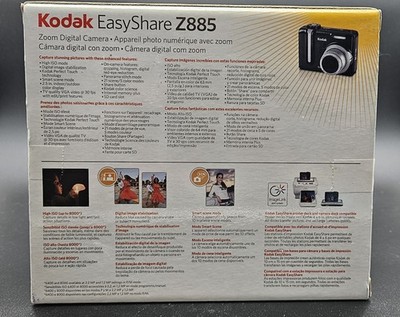 Kodak EasyShare Z885 8.1MP Digital Camera - Black for sale online
