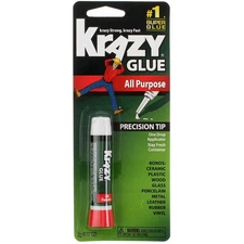 2 Pack Krazy Glue All-Purpose Precision Tip, 0.07 oz