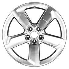 For Audi Q5 09-17 Alloy Factory Wheel 5 Turbine-Spoke Machined & Bright Silver