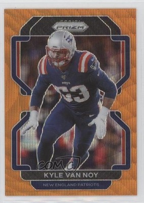 2021 Panini Prizm Orange Wave Prizm 20/60 Kyle Van Noy #101 13c1