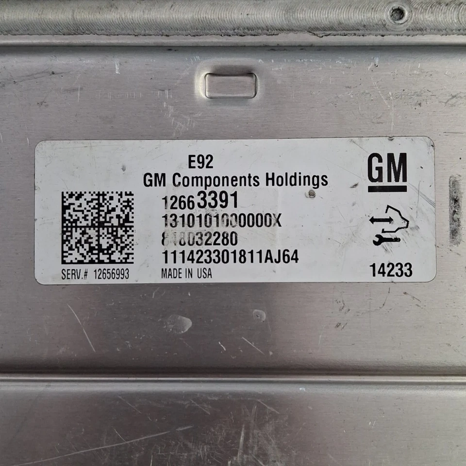 Chevrolet Silverado 1500 2014-2016 ECU/ECM 12663391 *programado VIN* Foto 3 de 4