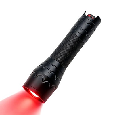 Souyos Stepless Dimming Red Light Flashlight 620-630nm   Adjustable Focus LED...