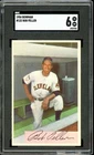 1954 Bowman #132 Bob Feller Indians HOF SGC 6 EX-NM