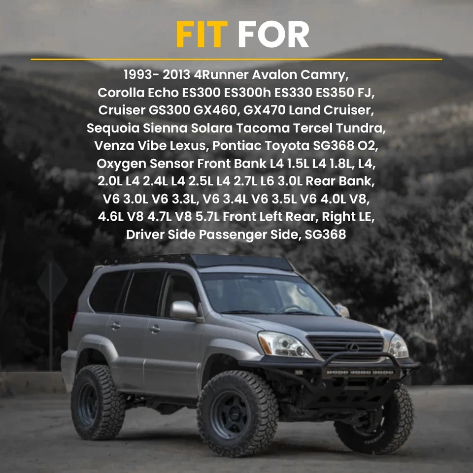 Sensores de oxígeno O2 aguas arriba o aguas abajo para Toyota Rav4 Tundra Camry 234-4260 4-20X Foto 4 de 4