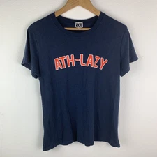 Sub Urban Riot T Shirt Women’s Large Blue Ath Lazy Short Sleeve