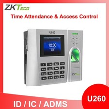 ZKTeco U260 TCP/IP ID/IC/ADMS USB Fingerprint Time Clock Time Attendance System