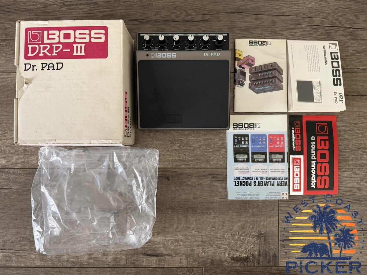 BOSS dr.pad III DRP-3 電子パーカッション Boss Dr. Pad DRP-III Drum Synthesizer Pad DRP-3 w/ Box | eBay