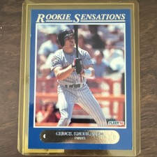 Fleer 1992 Rookie Sensations Chuck Knoblauch #10 Minnesota Twins Baseball Card