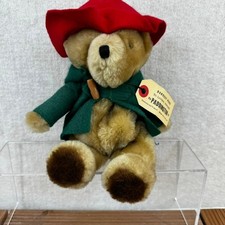 NWT Paddington Bear Plush Toy Red Hat Green Coat "Darkest Peru" Tag Eden Toys