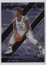 2022 Panini Chronicles Draft Picks Donruss Power Formulas Black AJ Griffin 0yk6