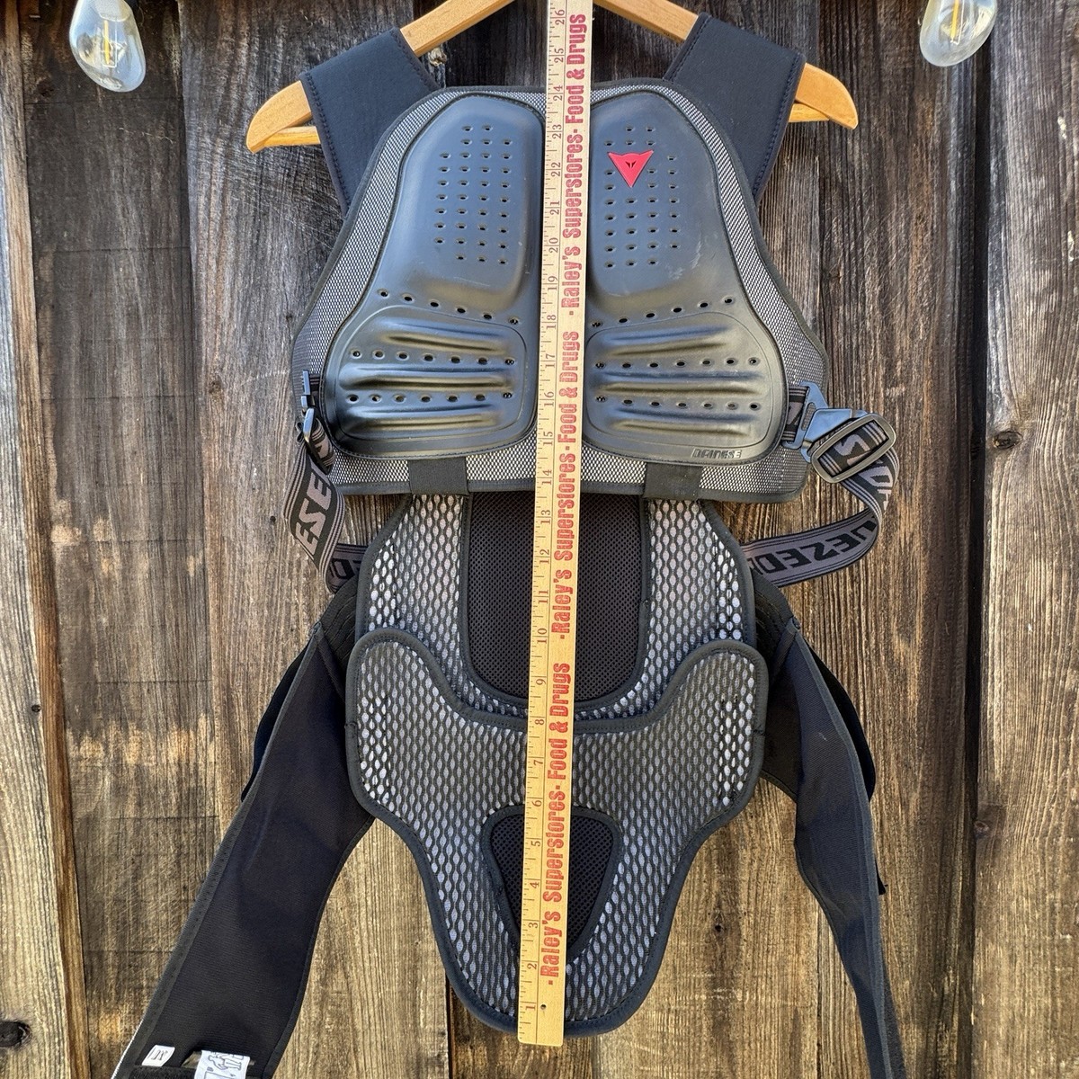Dainese Chest and Back Protector Motorcycle Spine Guard Size