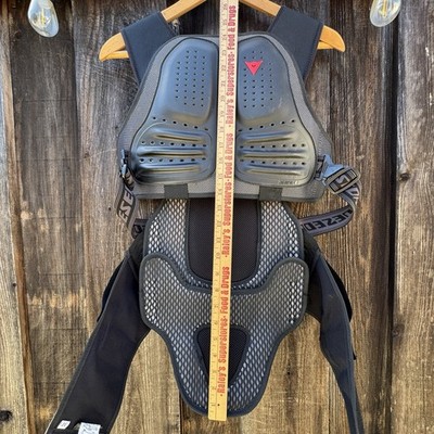 Dainese Chest and Back Protector Motorcycle Spine Guard Size